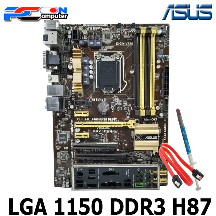 Mainboard Mobo Motherboard LGA 1150 H87 ATX