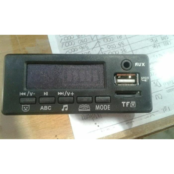 part modul mp3 mobil remote 6v
