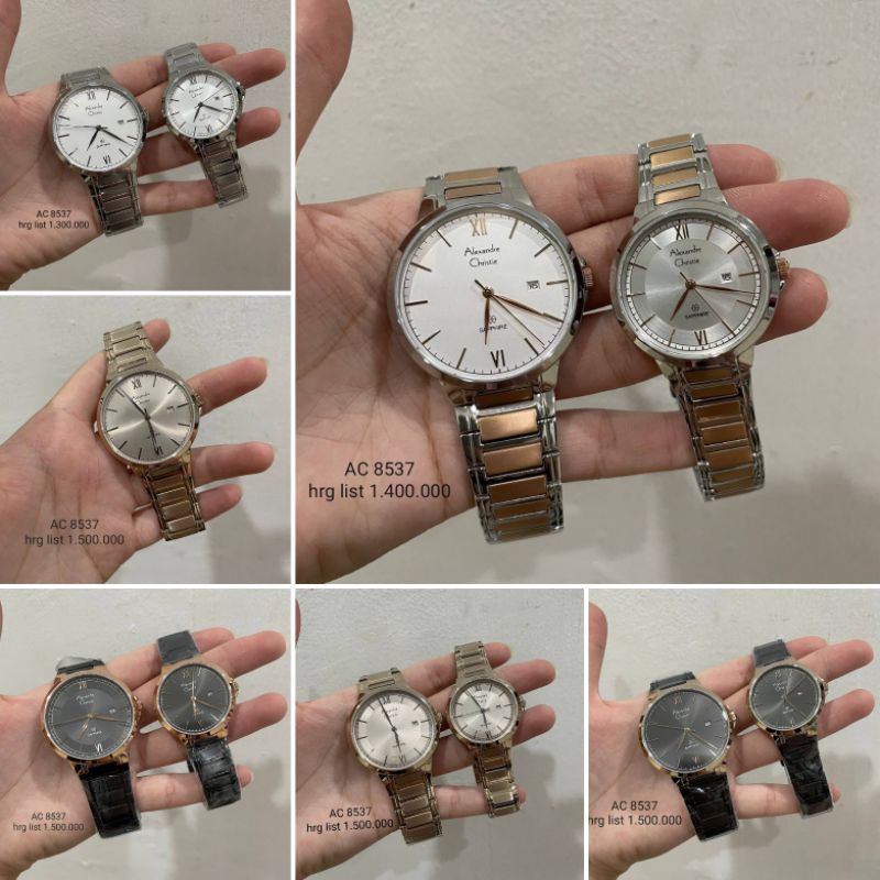 Jam Couple AC8537 ORI || AC 8537 MD || AC 8537 LD