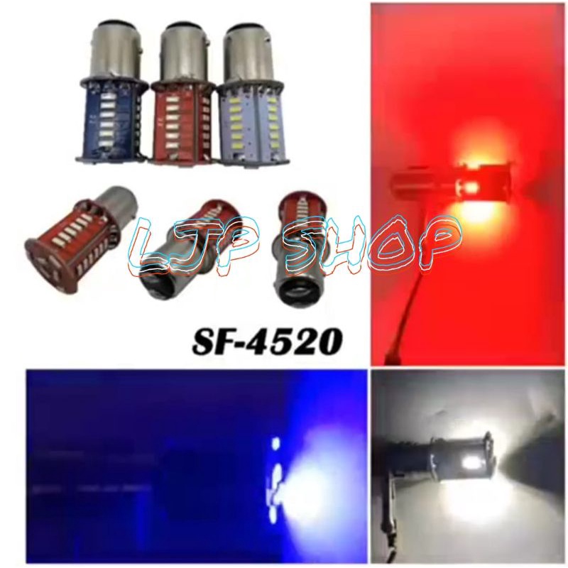 LAMPU STOP LED BELAKANG 30 MATA STROBO FLASH