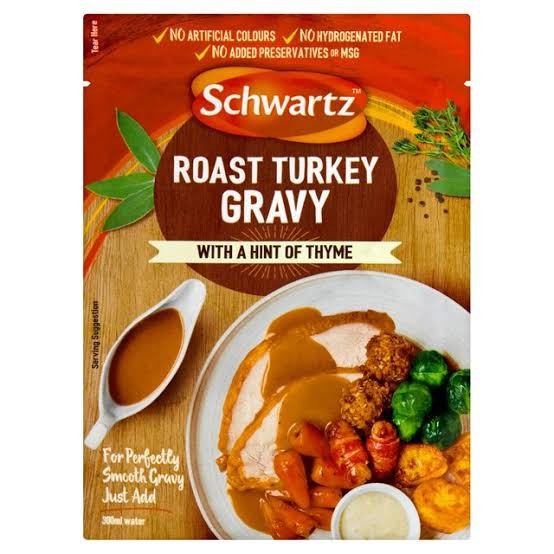 

schwartz roast turkey gravy 40gr | pasta | bumbu | masak