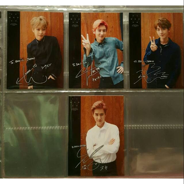 RARE EXO OFFICIAL EXO'RDIUM EXO-L JAPAN FANCLUB FANMEETj