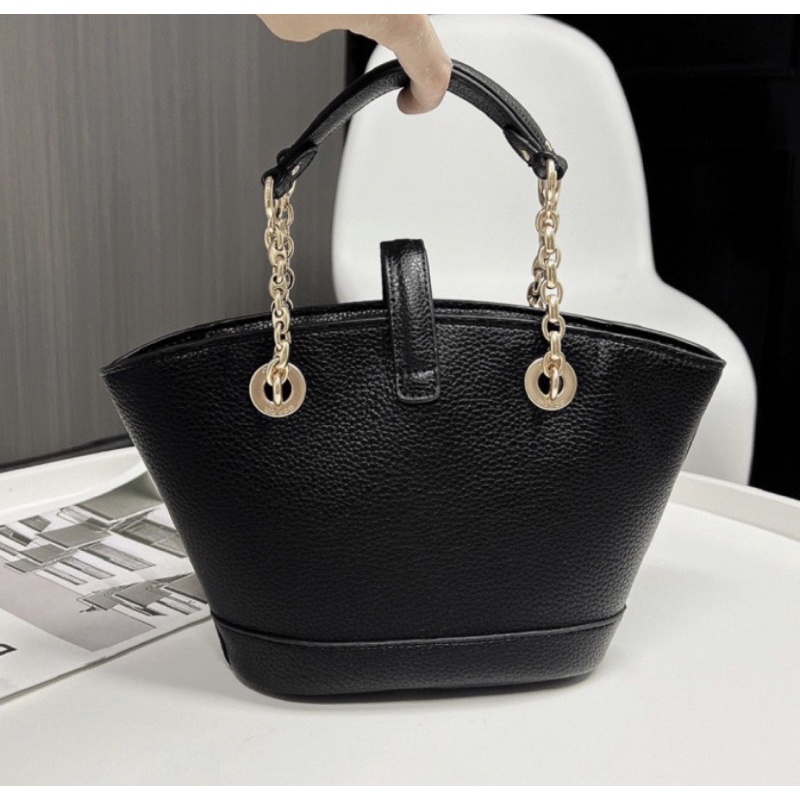 Coach Lane Bucket Bag - Black (C8399)