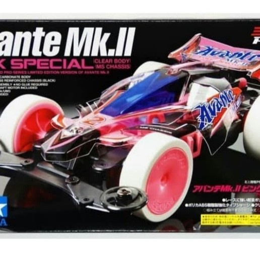 COD Tamiya Mini 4Wd 95061 - Avante Mk Ii Pink Special BERKUALITAS