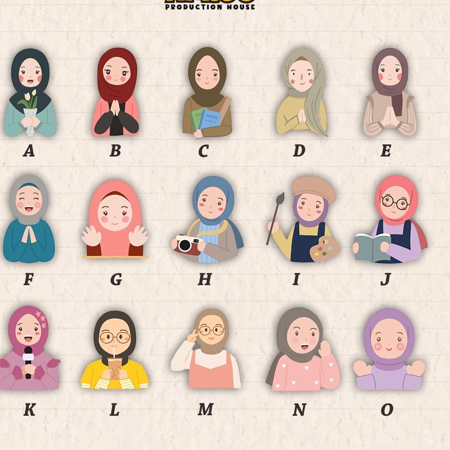 

⸨RuG♛⸩ ⭐️ Label Nama Hijab Girl Stiker Nama Murah Stiker Waterproof Anti Air /Trend masa kini
