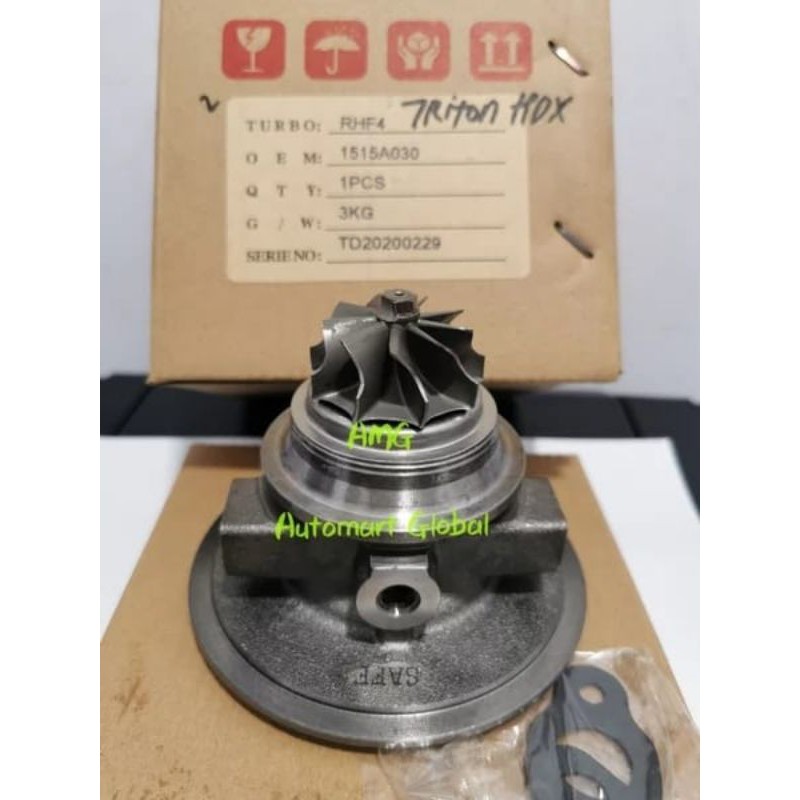 cartridge turbo charger Mitsubishi triton hdx pajero hdx 1515a030