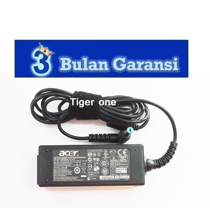 Adaptor Charger 
Cocok Untuk  Acer Iconia Tab W500-BZ467 W500-BZ484 19V-2.15A