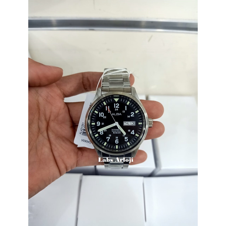 Jam Tangan Alba Men Automatic AL4213 AL4213X1 Original & Garansi