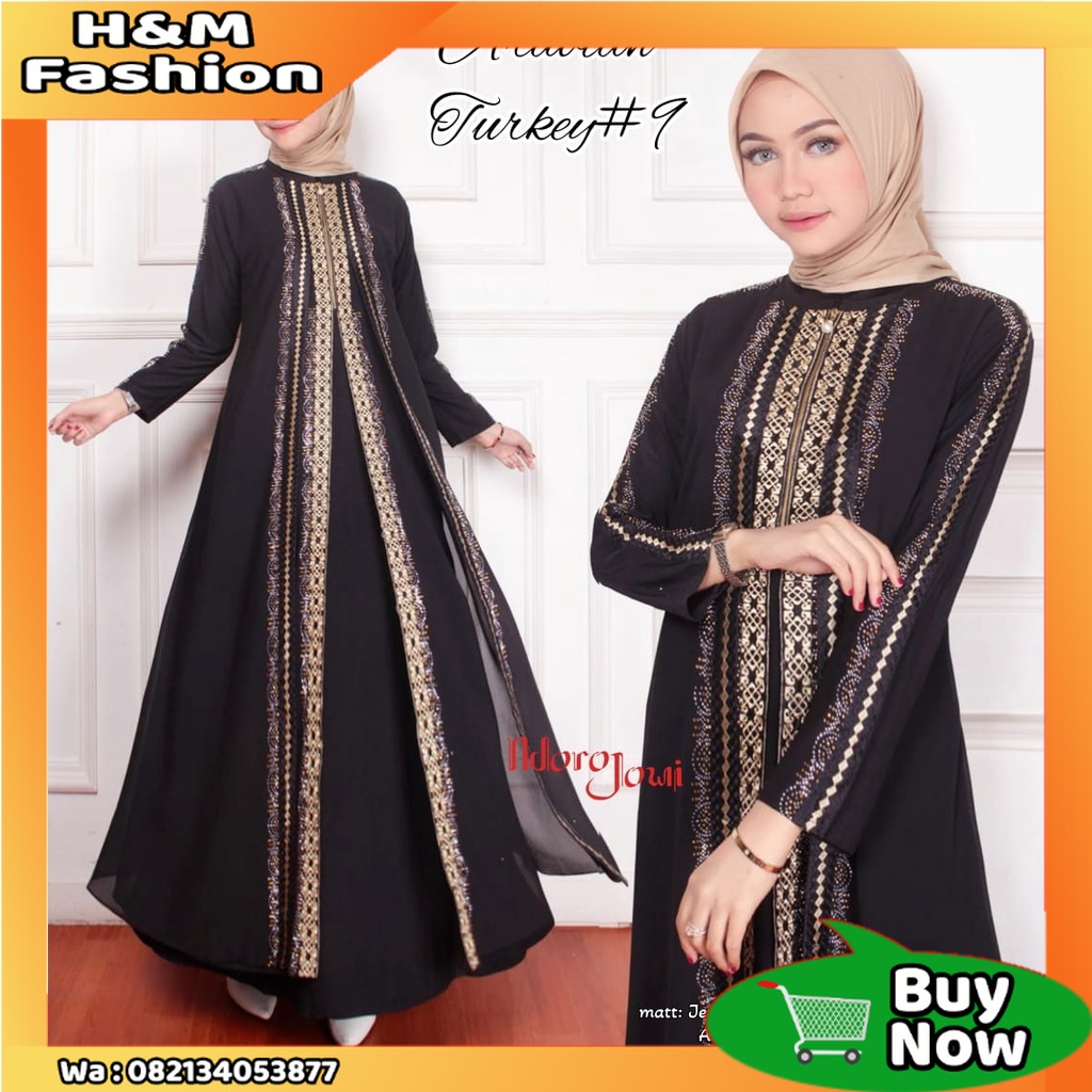 Baju Gamis Arabian Turkey#9