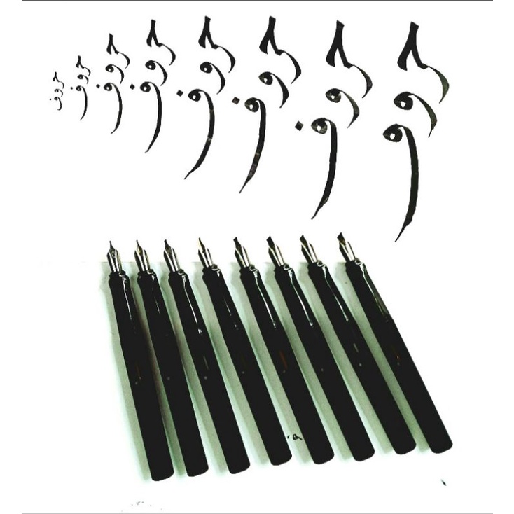 

8 buah pen parallel pen