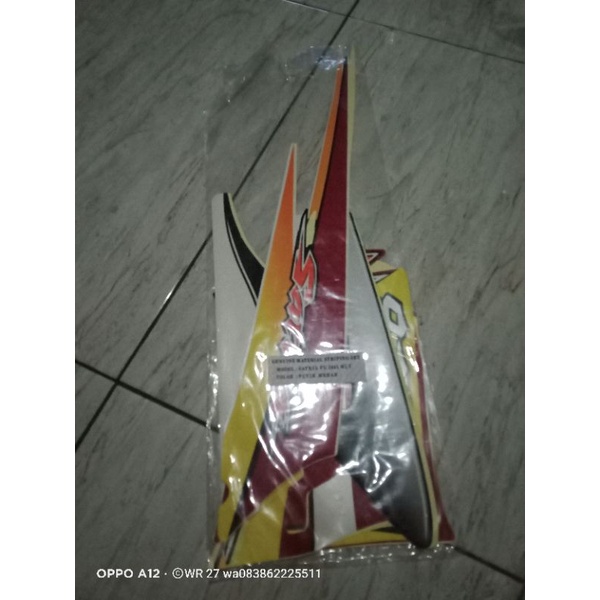 striping list body satria hiu satria boing merah putih