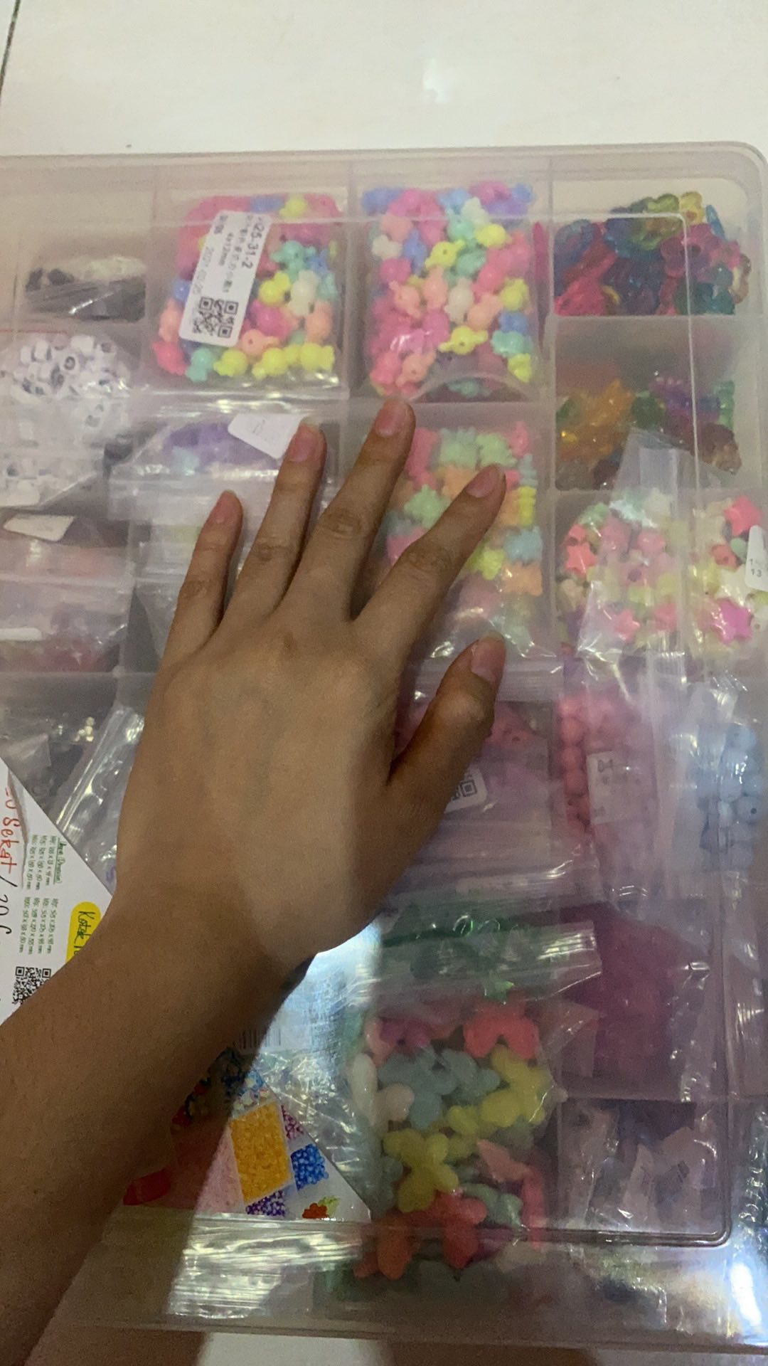 Kotak Perkakas / Tool Box / Storage Box 20 Sekat Reiko 1419