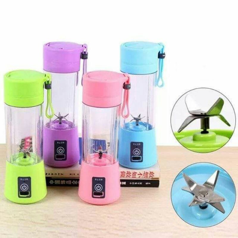 Blender Portable 6 mata pisau