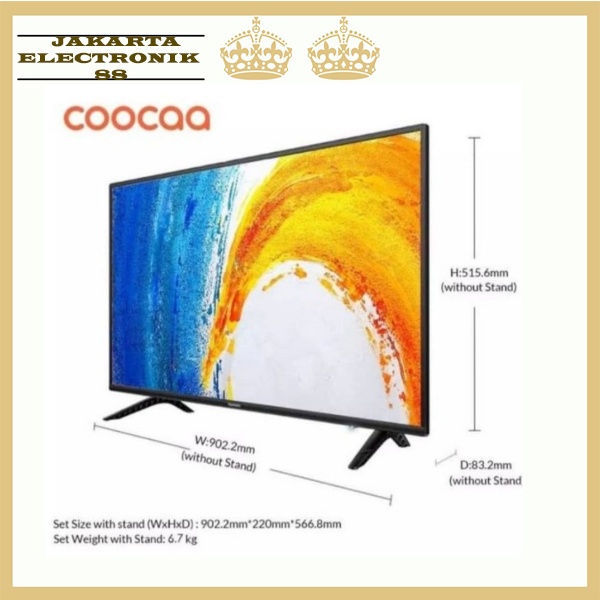 LED TV COOCAA 40 INCH - 40 TB 1000