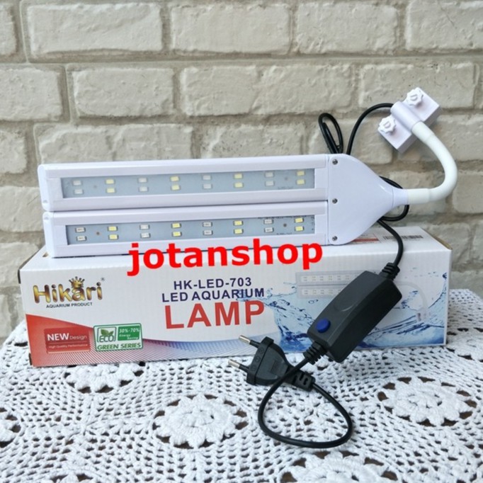 HIKARI HK LED 703 Lampu jepit kupu kupu split cabang Aquarium Aquascape