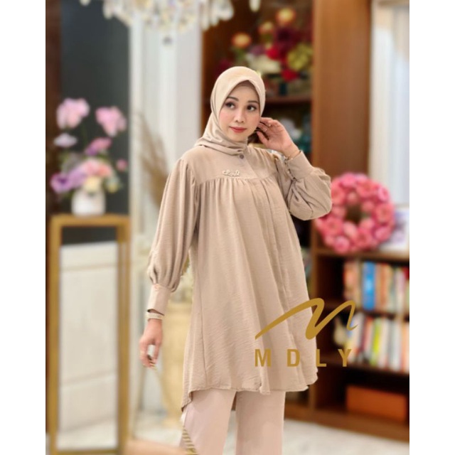 MDLY10 BAJU ATASAN WANITA DIANA TUNIK BY MDLY 3088