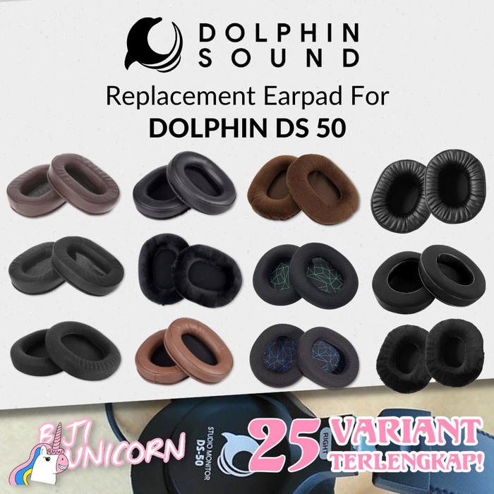 Earcup Earpad Ear Cushion DOLPHIN DS 50 DS50 DS-50 Busa Bantalan Foam