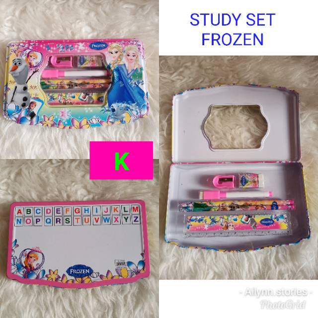 Kotak Tempat Pensil Besi set