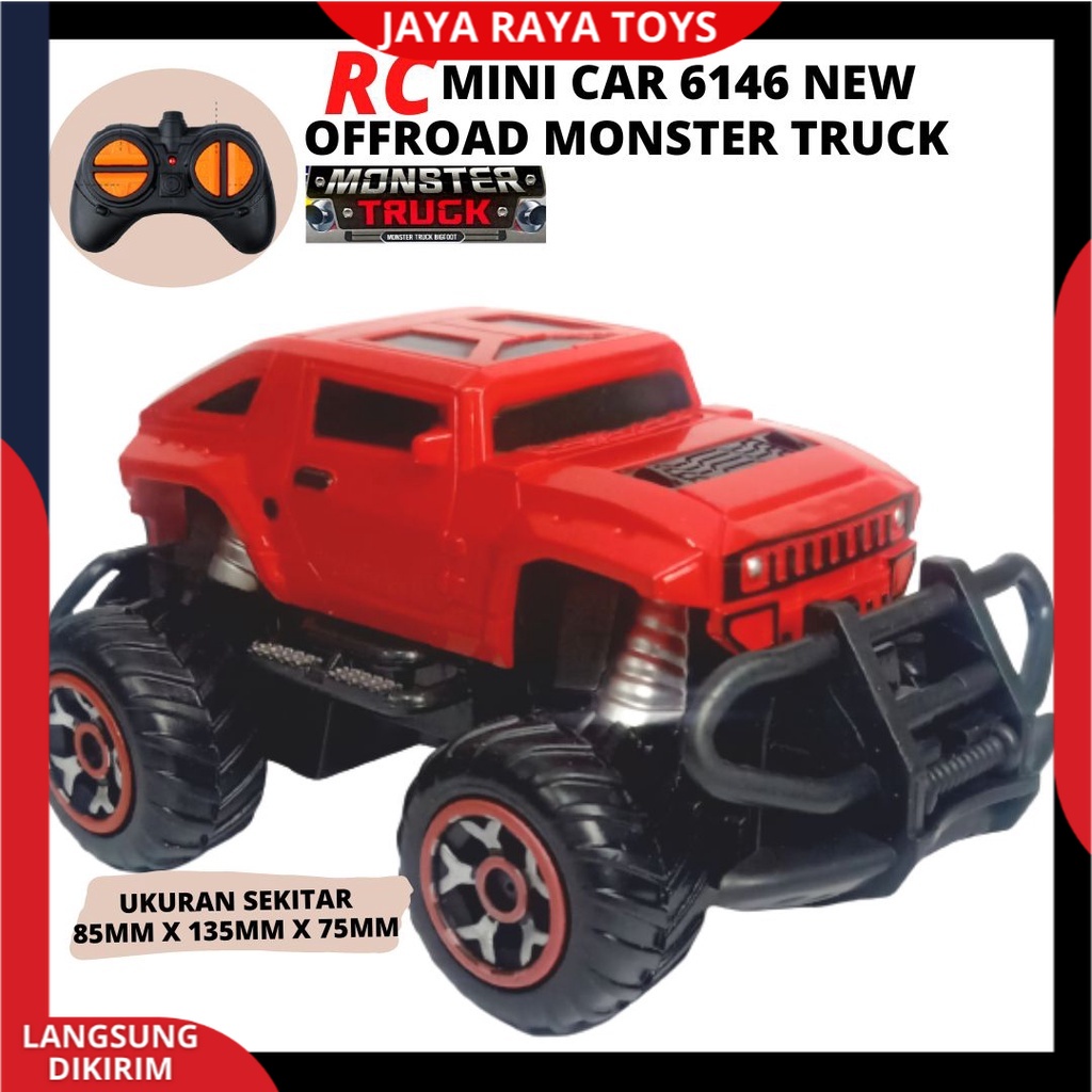 Mainan Mobil Remot Control Offroad Jeep Rc Mini Car Climbing PICK UP Rock Crawler 6416 New Version