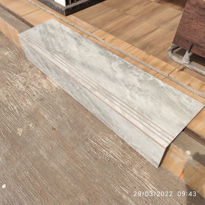 Granit anak tangga 1set by Sunpower salur abu marmer