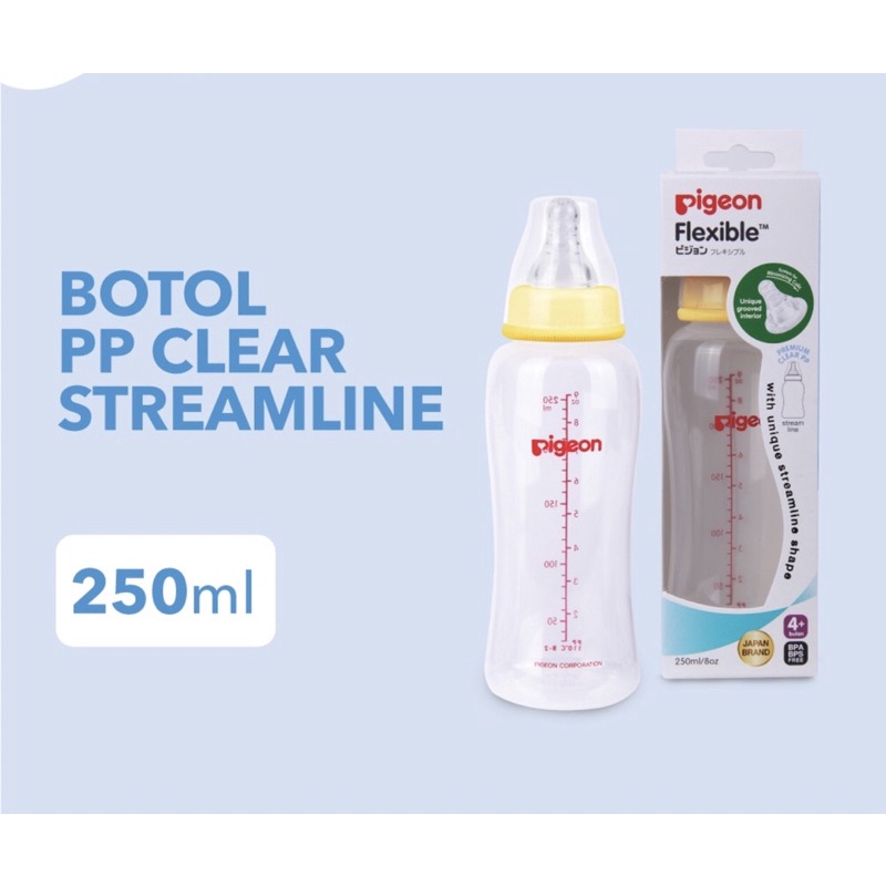 Pigeon flexibel bottle streamline 150ml &amp; 250ml