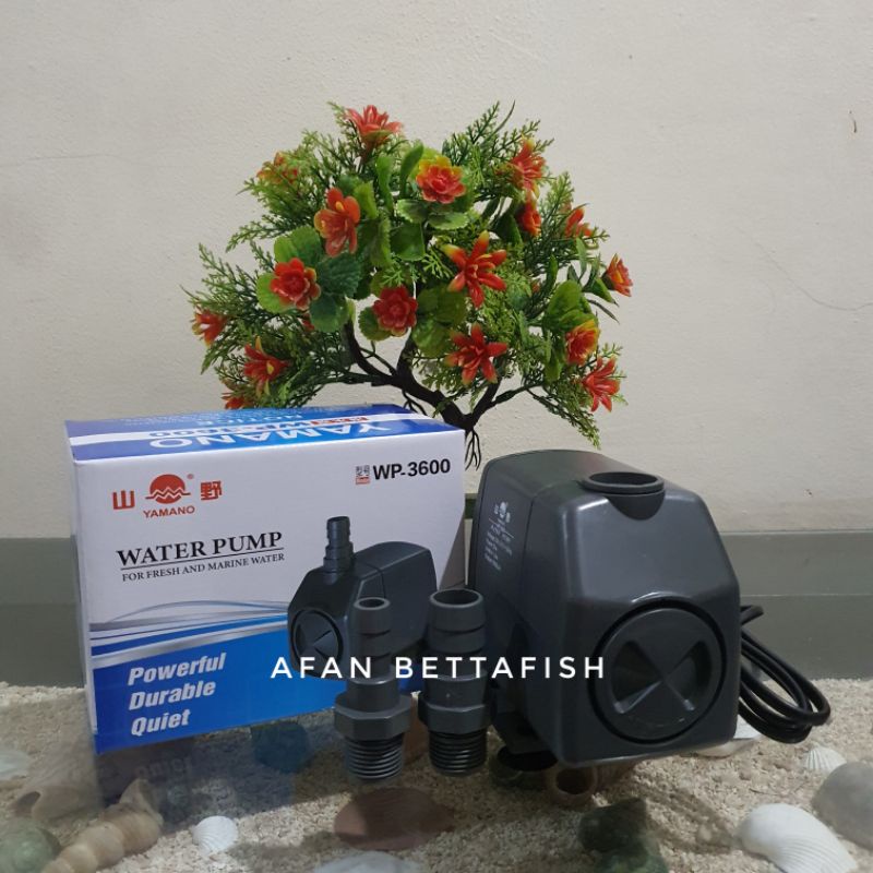 YAMANO 3600 WP MESIN POMPA AIR AQUARIUM / POWER HEAD CELUP 20 WATT