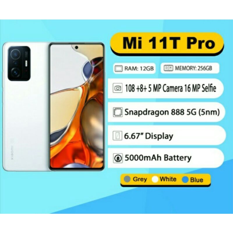 Xiaomi 11T Pro RAM 12/256GB