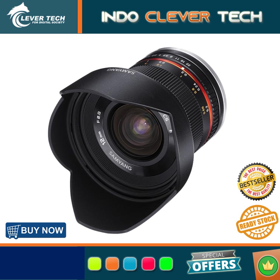 Samyang 12mm f/2.0 NCS CS Lens for Sony E-Mount (APS-C)