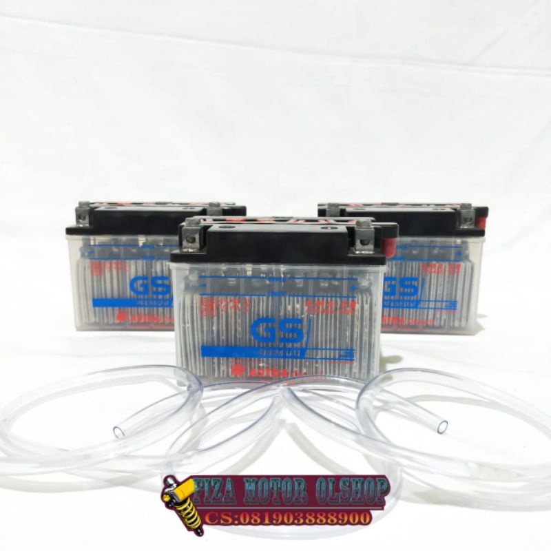 Aki accu aky GS Astra GM4-3b Aki star basah Ninja rr Astrea Star 800