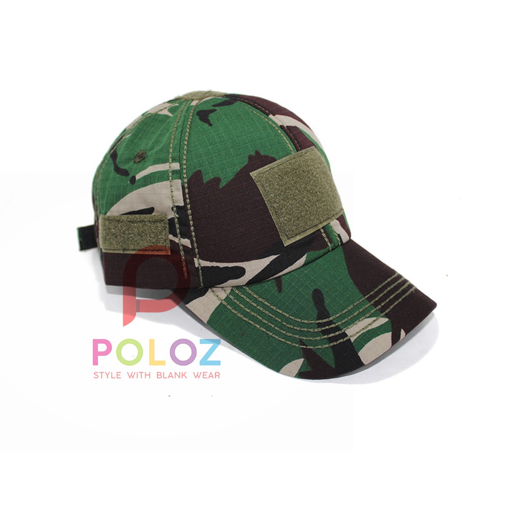 TOPI TAKTIKAL TOPI TACTICAL VELCRO TOPI KOMANDO TOPI TNI TOPI LORENG TOPI MILITER TOPI ABRI MURAH TOPI