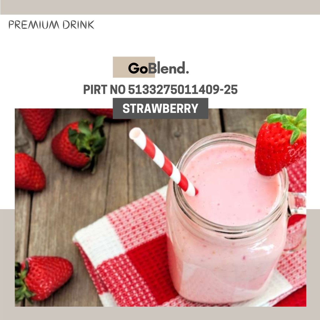 

Bubuk Minuman Strawberry 1 Kg / Strawberry Powder 1000gram / Bubuk Strawberry / Bubuk minuman rasa