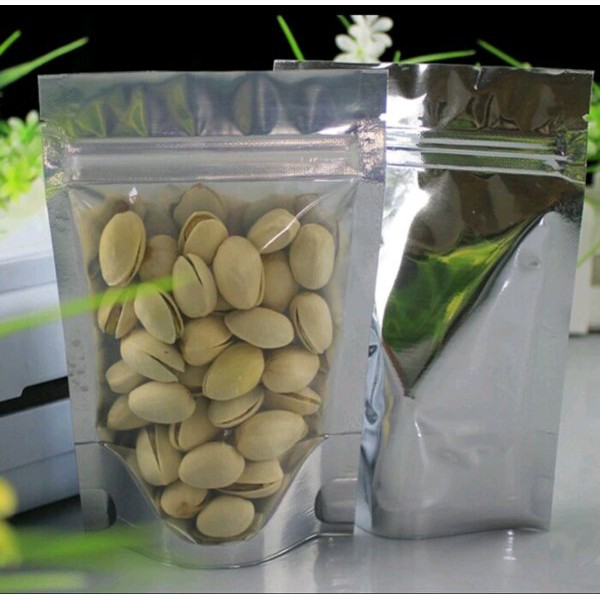 Plastik Standing Pouch Kombinasi Alumunium Foil 13x20