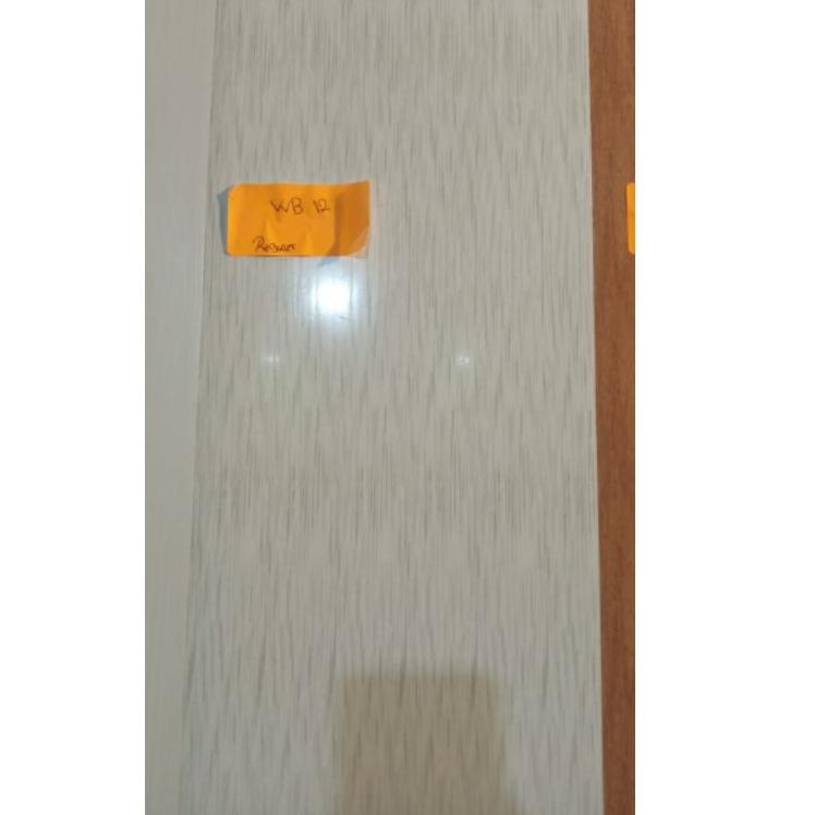 VDS Plafon pvc putih glossy motif garis nusahome WB 12 [KODE28]