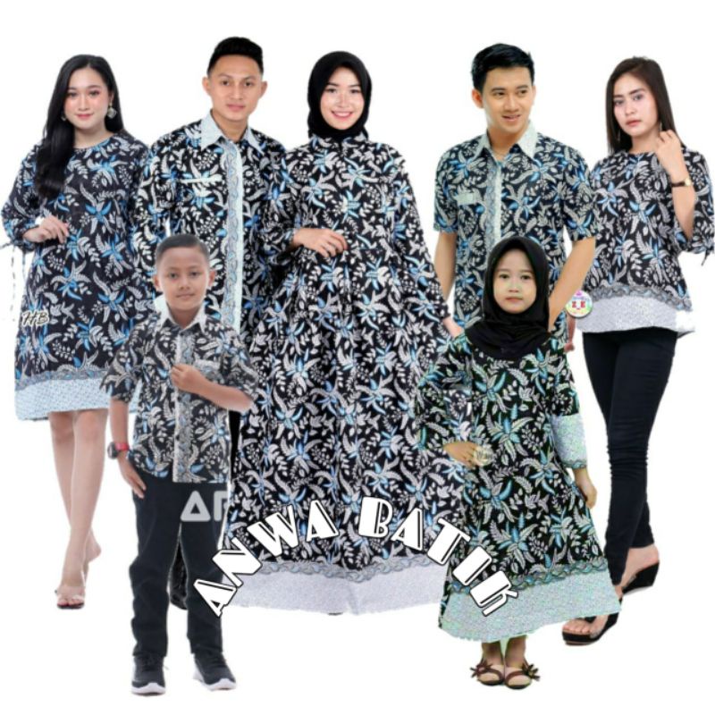 Toko Grosir Batik Couple Keluarga Sania Ruffle Ori Ndoro Jowi Dnt Blarak pBGBE6Wtmo53MK