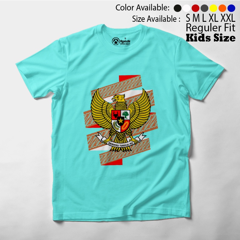 Baju Kaos Atasan Anak Laki-Laki Garuda Indonesia Merdeka