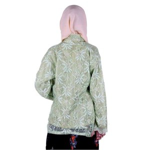 Kebaya Kutubaru Brokat - Hijau