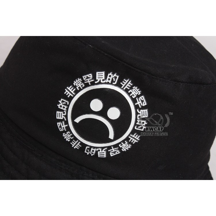 BHSP bucket hat import smile pinyin topi summer fisherman korea kpop idol