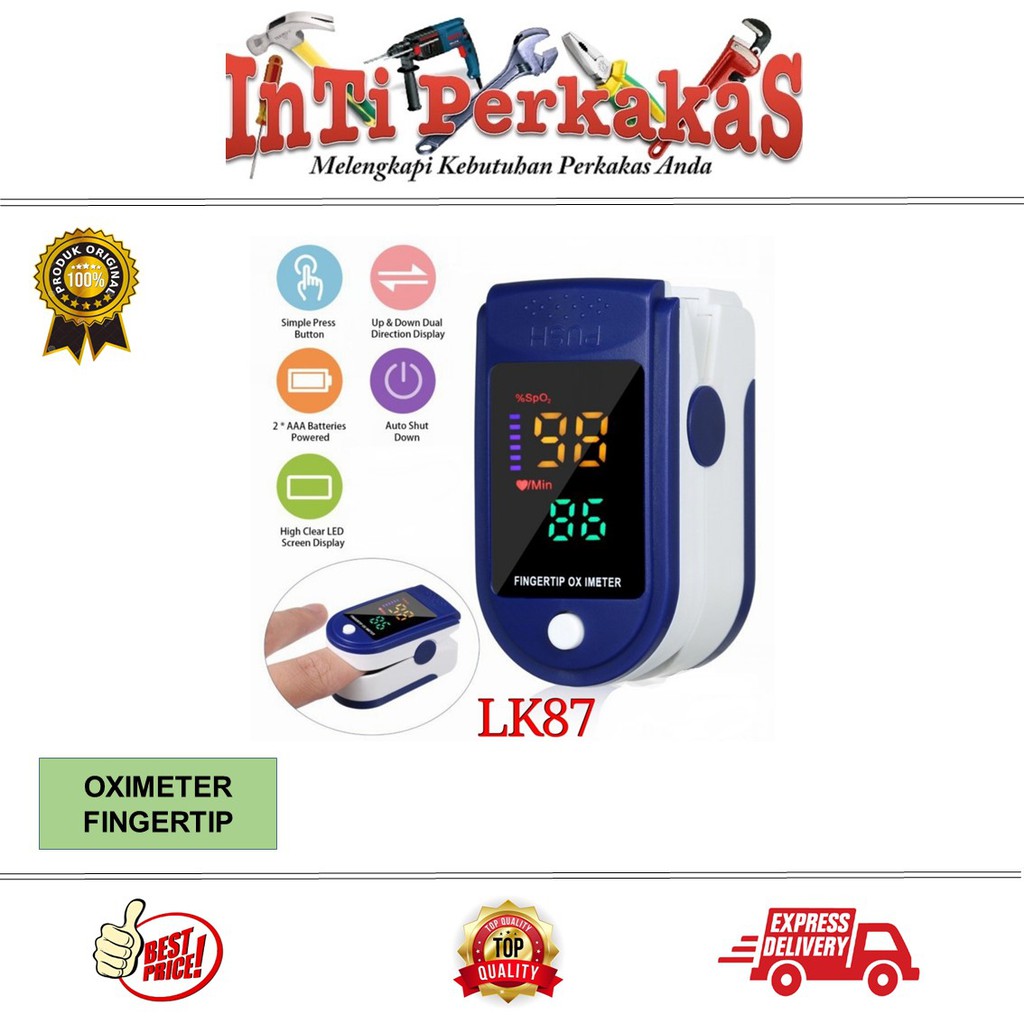 OXYMETER OXIMETER FINGERTIP ALAT PENGUKUR OKSIGEN DALAM DARAH