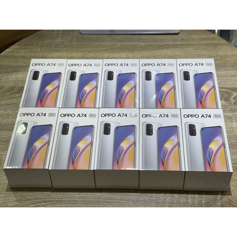 OPPO A74 5G RAM 6/128 GB NEW SEGEL GARANSI RESMI 1 TAHUN
