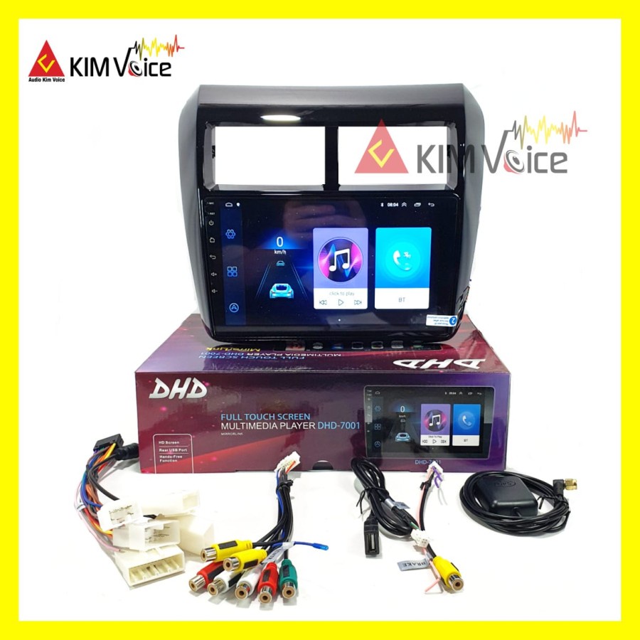 Head Unit Android DHD 9 Inch OEM Agya Ayla 2013-2019 + soket pnp