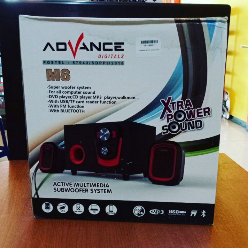 Speaker Bluetooth Advance M 8 BT