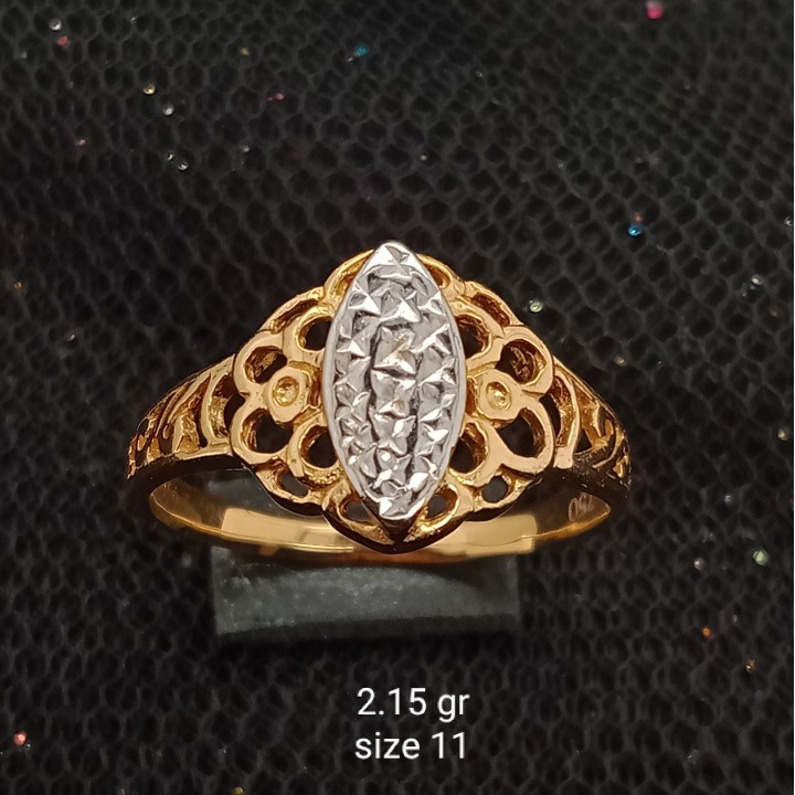 Cincin Emas 17K - 2.15 gr Kadar 750 - 1139