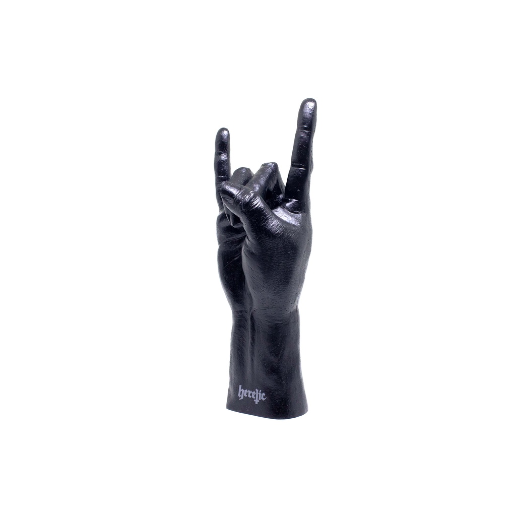 Heretic - Statue - Patung - Pentagram Devil Horn Hand