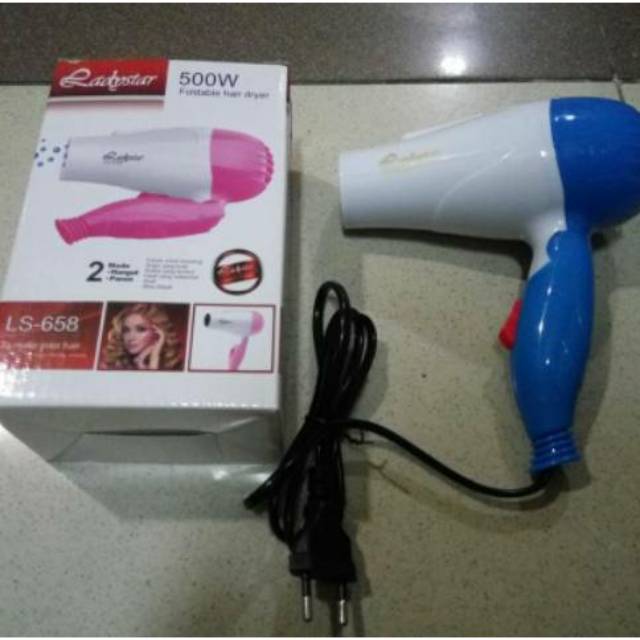 PROMO HAIR DRYER LADYSTAR LIPAT TERMURAH/ PENGERING RAMBUT LADYSTAR