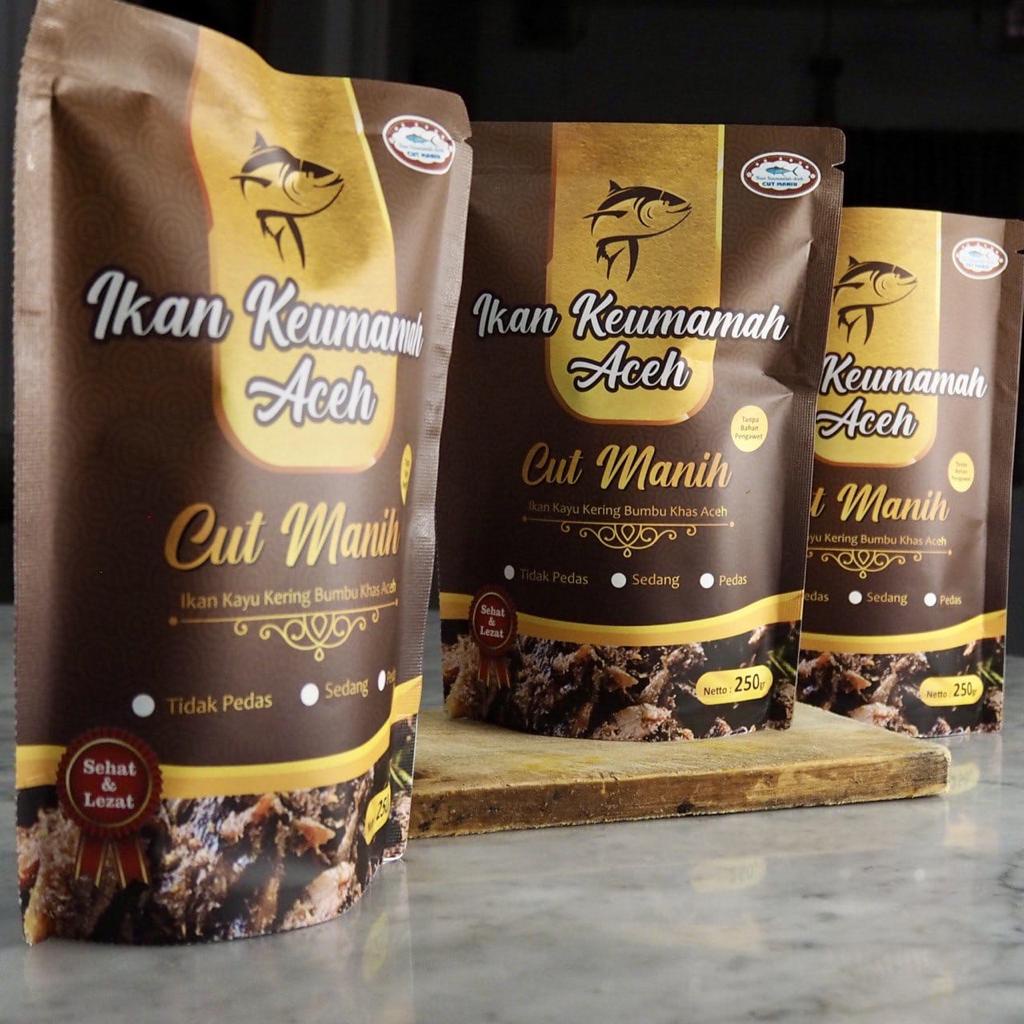 

Ikan Keumamah Aceh Cut Manih 250gr