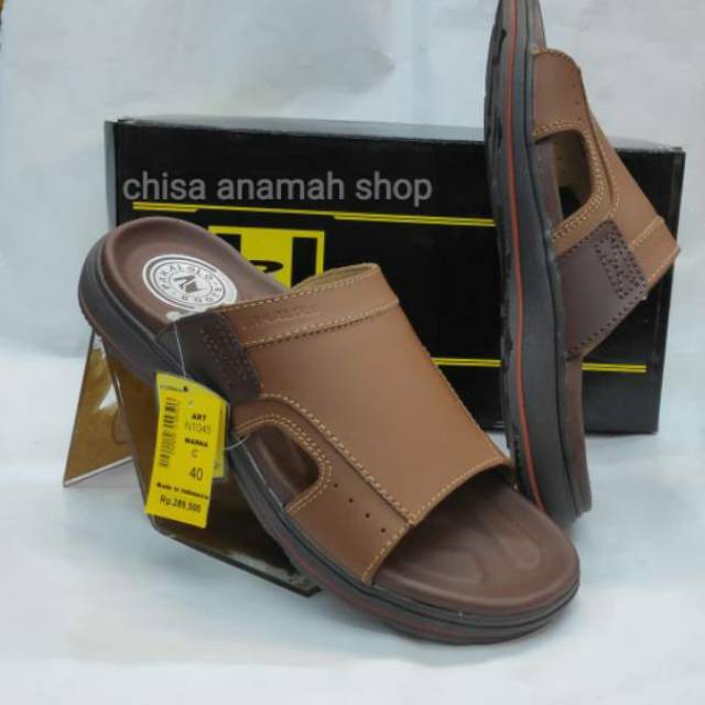  Sandal  kulit  pakalolo N1045 sendal pria terbaru original 