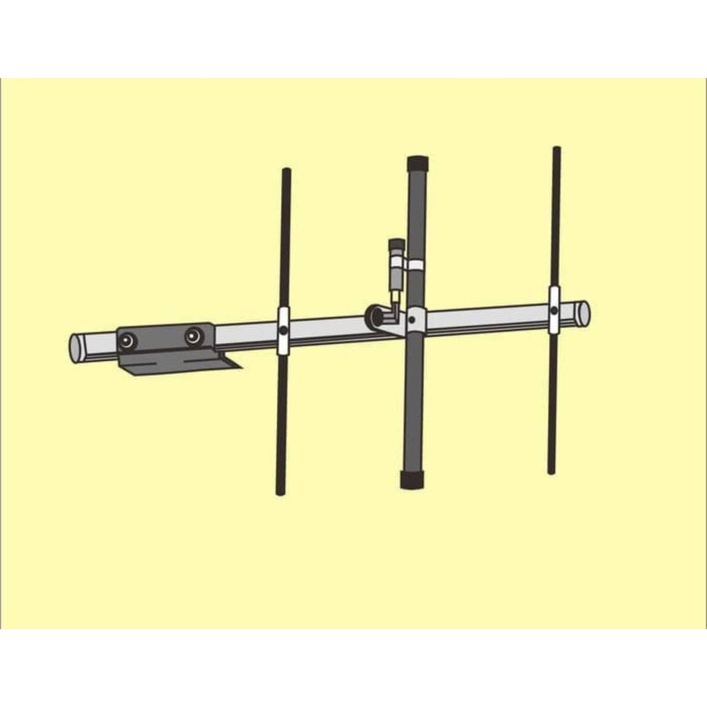 UHF 450-470 MHz Yagi Antena , Directional Antenna