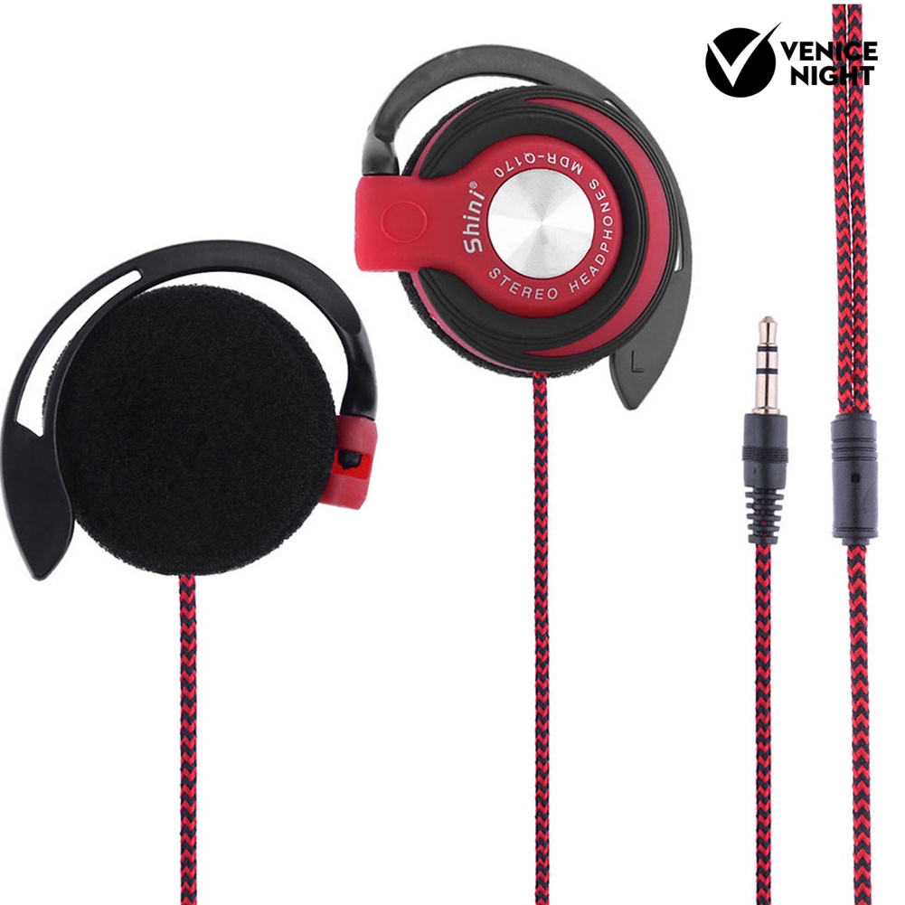 (VNEP) (Berkabel) Earphone In Ear Heavy Bass Dengan Kabel Jack 3.5mm Untuk Olahraga