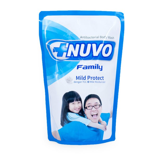 NUVO Body Wash Refill 60ml BPOM ORIGINAL / Nuvo Sabun Mandi Cair Anti Bakteri by AILIN