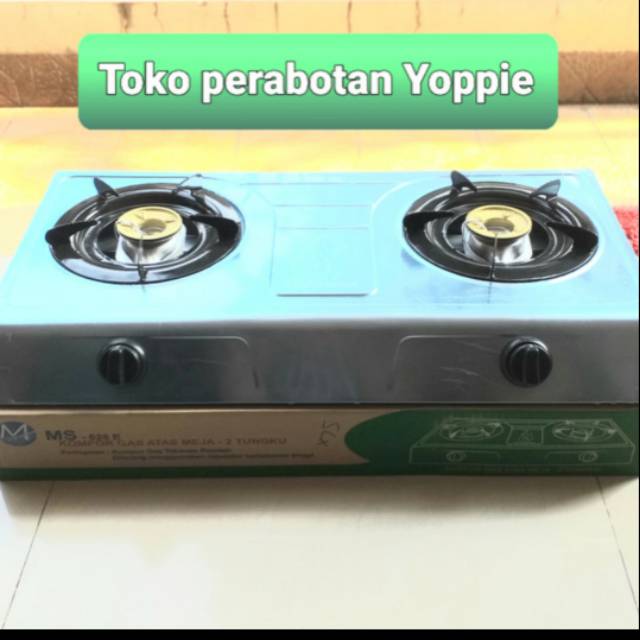 Kompor gas 2 tungku Progas  - kompor 2 tungku - kompor gas lpg